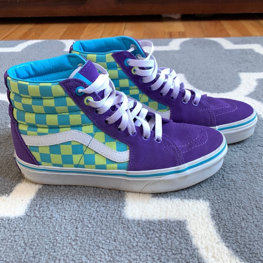 Vans Checkered SK-8 Hi Top shoes